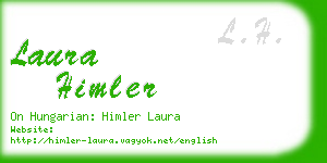 laura himler business card
